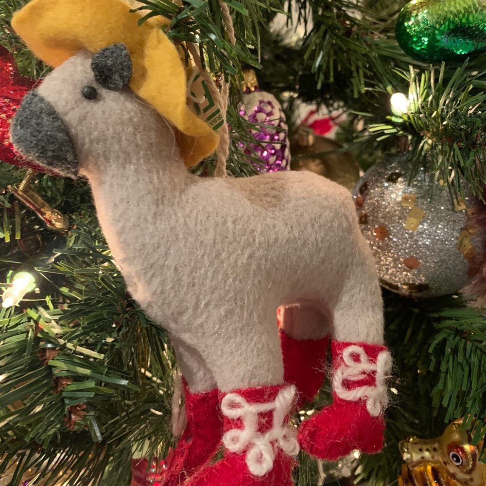 NWT Urban Outfitters Donkey Ornament
